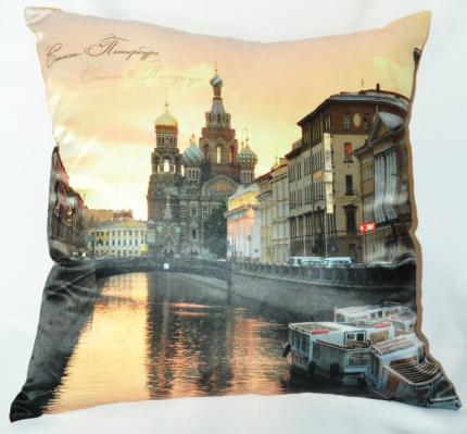 Подушка с фотопечатью С-Петербург Спас-на-Крови 40*40 см